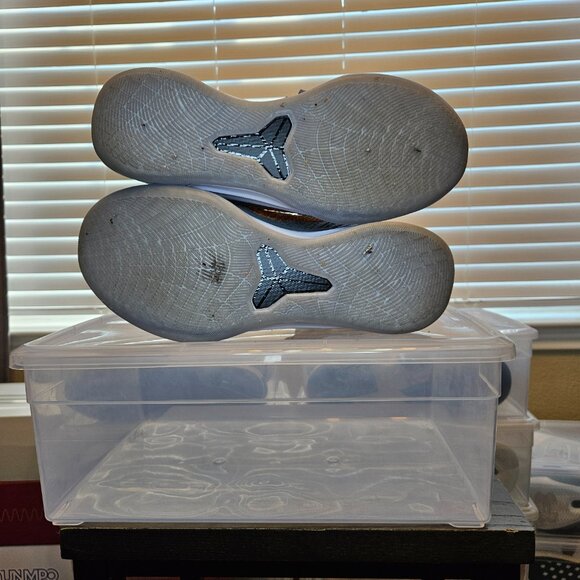 Nike Kobe A.D. Mid Grey Snake Men's Size 11.5 RARE - Picture 5 of 6